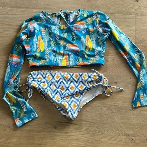 Two piece swim
